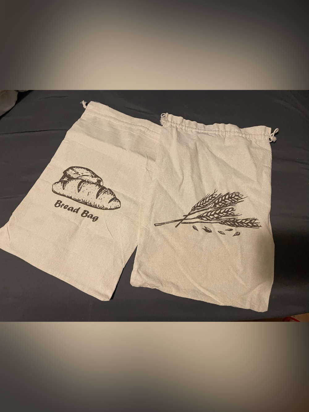 2 Bread Bags for Homemade Bread